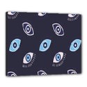 Eyes Evil Eye Blue Pattern Design Canvas 20  x 16  (Stretched) View1