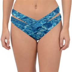 Surface Abstract  Double Strap Halter Bikini Bottom by artworkshop