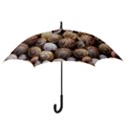 Snail Shells Pattern Arianta Arbustorum Hook Handle Umbrellas (Large) View3