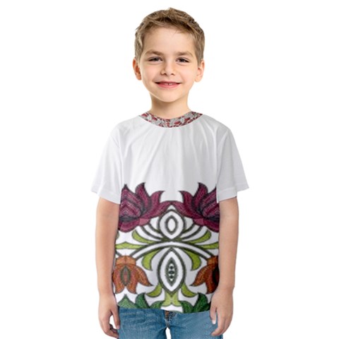 Im Fourth Dimension Colour 3 Kids  Sport Mesh Tee by imanmulyana