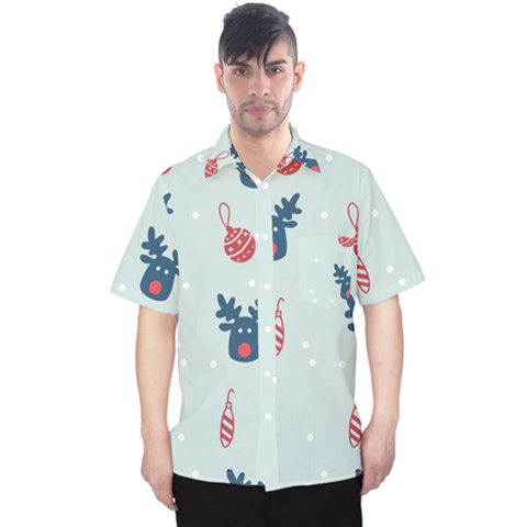 Christmas-jewelry Bell Men s Hawaii Shirt by nate14shop