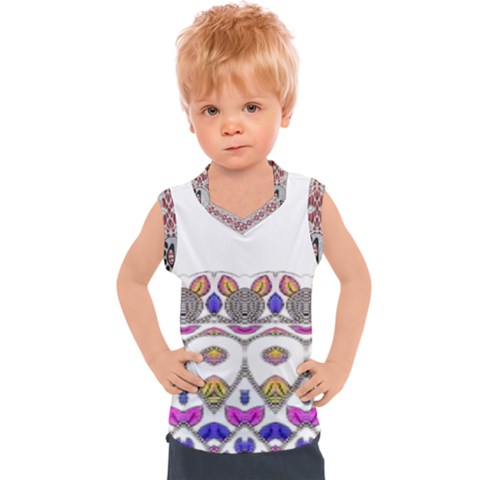 Im Fourth Dimension Colour 8 Kids  Sport Tank Top by imanmulyana