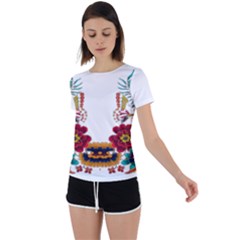 Im Fourth Dimension Colour 12 Back Circle Cutout Sports Tee by imanmulyana