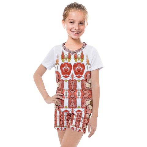 Im Fourth Dimension Colour 13 Kids  Mesh Tee And Shorts Set by imanmulyana