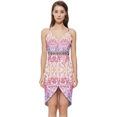 Im Fourth Dimension Colour 15 Wrap Frill Dress by imanmulyana