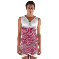 Im Fourth Dimension Colour 16 Wrap Front Bodycon Dress by imanmulyana