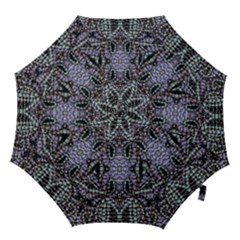 Abstract Kaleido Hook Handle Umbrellas (medium) by kaleidomarblingart