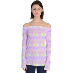 Dungeons And Cuties Off Shoulder Long Sleeve Top by thePastelAbomination