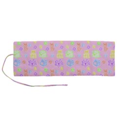 Dungeons And Cuties Roll Up Canvas Pencil Holder (m) by thePastelAbomination