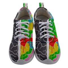 Clip Art Brain Halves Athletic Shoes by Sapixe