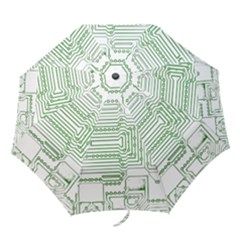 Circuit Board Folding Umbrellas by Sapixe