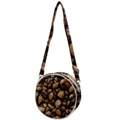 Coffe Crossbody Circle Bag by nateshop