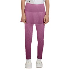 Background-pink Kids  Skirted Pants by nateshop