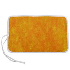 Background-yellow Pen Storage Case (m) by nateshop