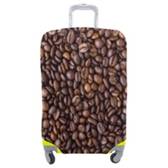 Coffee Beans Food Texture Luggage Cover (medium) by artworkshop