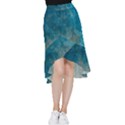  Pattern Design Texture Frill Hi Low Chiffon Skirt View1