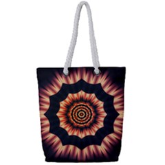Digital Art Art Artwork Abstract Full Print Rope Handle Tote (small) by Jancukart