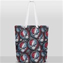 Grateful Dead Pattern Full Print Rope Handle Tote (Small) View2