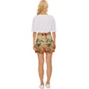 Flower Cubism Mosaic Vintage Mini Front Wrap Skirt View4