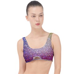 Glitter Particles Pattern Abstract The Little Details Bikini Top by Amaryn4rt