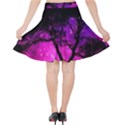 Tree Men Space Universe Surreal Velvet High Waist Skirt View2
