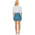 Surface Abstract Background Mini Front Wrap Skirt View4