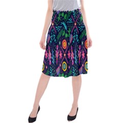 Pattern Nature Design  Midi Beach Skirt by artworkshop
