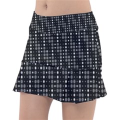 Illustration  Dots Dot Geometric Pattern Digital Art Classic Tennis Skirt by Wegoenart