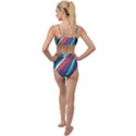Illustration Background Abstract Pattern Texture Tied Up Two Piece Swimsuit View2