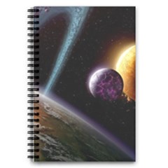 Planets In Space 5 5  X 8 5  Notebook by Sapixe