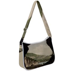 Ponale Road, Garda, Italy  Zip Up Shoulder Bag by ConteMonfrey