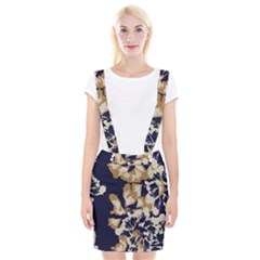 Illustration Abstract Flower Background Pattern Braces Suspender Skirt by Wegoenart