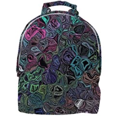 Background Pattern Texture Design Mini Full Print Backpack by Wegoenart