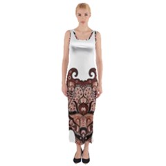 Im Fourth Dimension Colour 29 Fitted Maxi Dress by imanmulyana