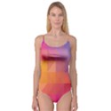 Illustration Geometric Pattern Design Graphic Camisole Leotard  View1