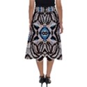 Embroidered symmetry Perfect Length Midi Skirt View2