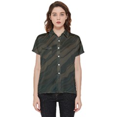 Illustration Background Abstract Wallpaper Pattern Short Sleeve Pocket Shirt by Wegoenart