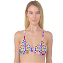 Pattern Illustration Background Abstract Leaves To Dye Reversible Tri Bikini Top View3