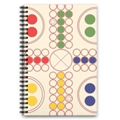 Ludo Game 5 5  X 8 5  Notebook by Wegoenart