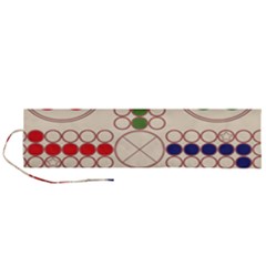 Ludo Game Roll Up Canvas Pencil Holder (l) by Wegoenart