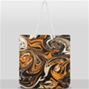Illustration Abstract Pattern Modern Art Design Fantasy Surreal Full Print Rope Handle Tote (Large) View2