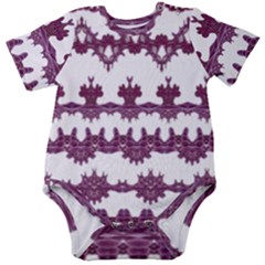 Illustration Geometric Art Dividers Digital Art Baby Short Sleeve Onesie Bodysuit by Wegoenart