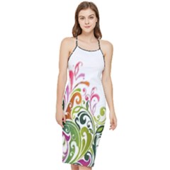Im Fourth Dimension Colour 31 Bodycon Cross Back Summer Dress by imanmulyana