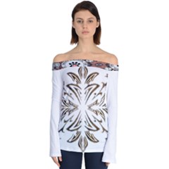 Im Fourth Dimension Colour 38 Off Shoulder Long Sleeve Top by imanmulyana