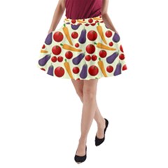 Illustrations Illustration Pattern Texture A-line Pocket Skirt by Wegoenart
