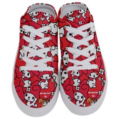 Rabbit Background Cartoon Half Slippers by Sudhe