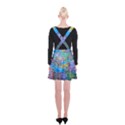 Globe world map maps europe Suspender Skater Skirt View2