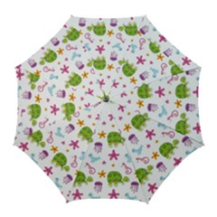 Turtles Animals Sea Life Golf Umbrellas by Amaryn4rt