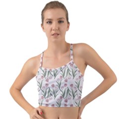 Illustration Flower Floral Design Pattern Mini Tank Bikini Top by Amaryn4rt