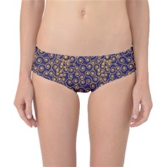 Pattern Illustration Spiral Pattern Texture Fractal Classic Bikini Bottoms by Amaryn4rt